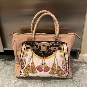 V73 Multicolor Design Handbag